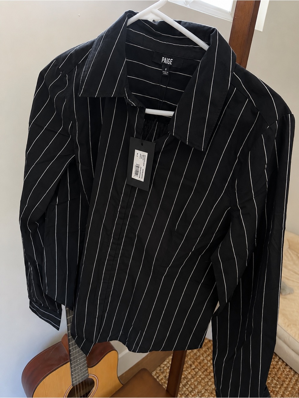 Paige Rosaly Shirt size 8 NWT